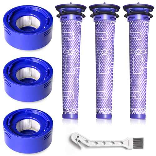 V7 V8 Vacuum Filters Replacement Compatible with Dyson V7 V8 (6 Count)