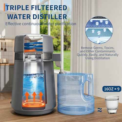 4L Countertop Water Distiller