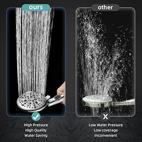 9 Spray Modes Handheld Shower Head