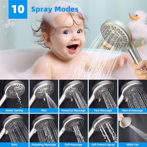 13'' Filtered Shower Head with 10