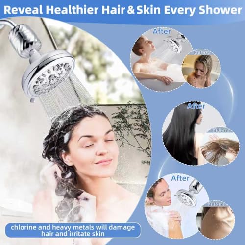 Filtered Shower Head with 26
