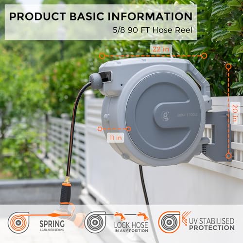 Retractable Garden Hose Reel 5