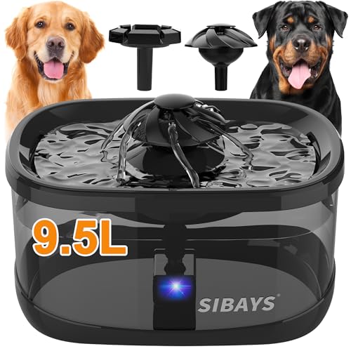 9.5L 2.5Gal Dog Water Fountain