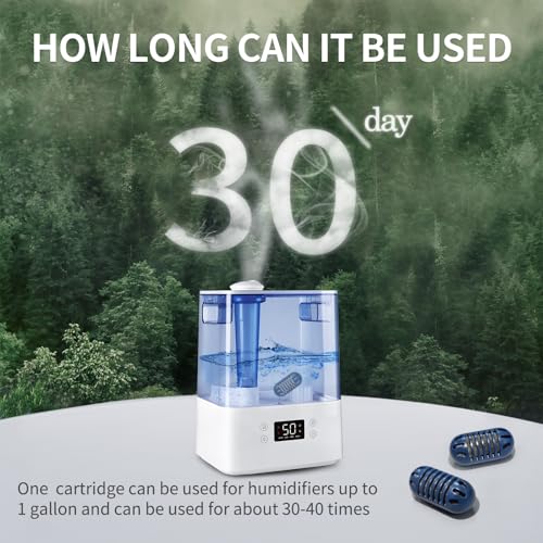 Demineralization Cartridge Compatible with HoMedic Ultrasonic Humidifier (12 Count)