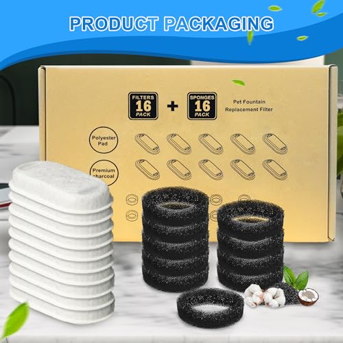Cat Water Fountain Filters (32 Count)