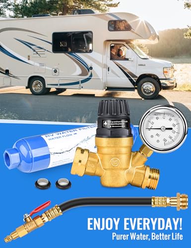 RV Water Pressure Regulator Kit