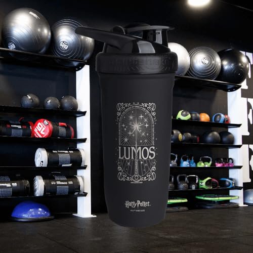 Reforce Stainless Steel Harry Potter Lumos Style Shaker Bottle