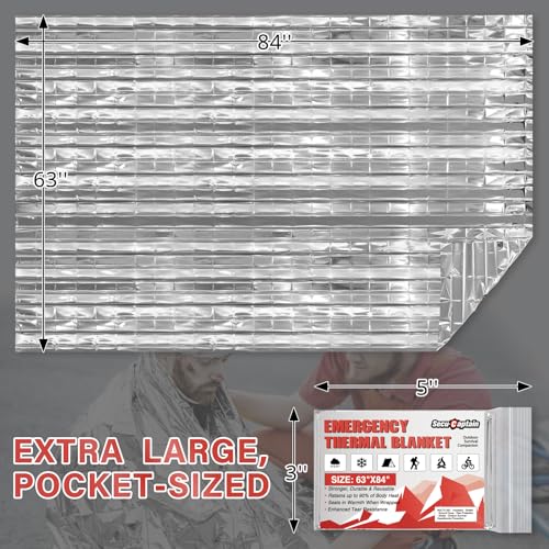 Survival Emergency Thermal Blankets (10 Count)