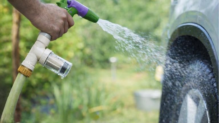 Hose Boss Garden Hose Filter