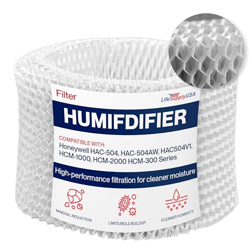 Humidifier Filter Replacement Wick Filter A Compatible with Honeywell HAC
