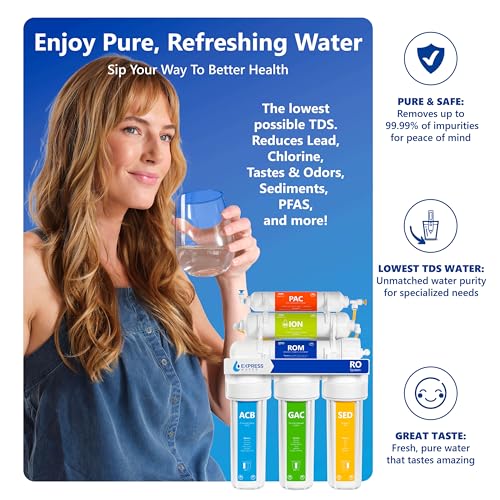 Reverse Osmosis Deionization Water Filtration System