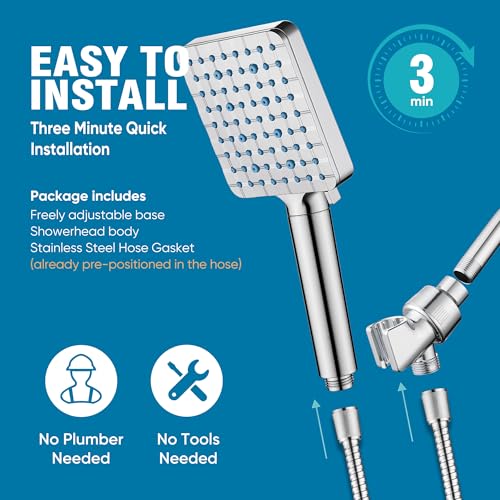 Filtered Shower Head with Handheld