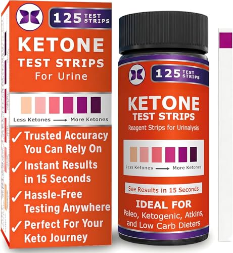Ketone Test Strips (125 Count)