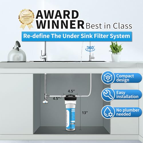 Water Filter for Sink with Faucet