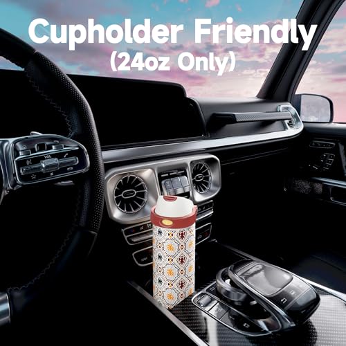 24 oz Insulated Water Bottle for Sports
