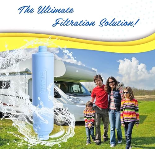 RV Inline Water Filter with Anti (2 Count)