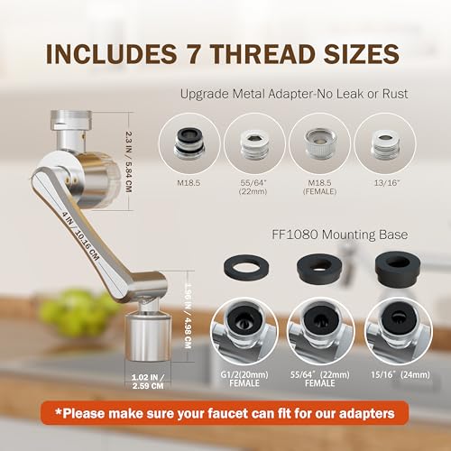 Water Filter for Sink Faucet Extender