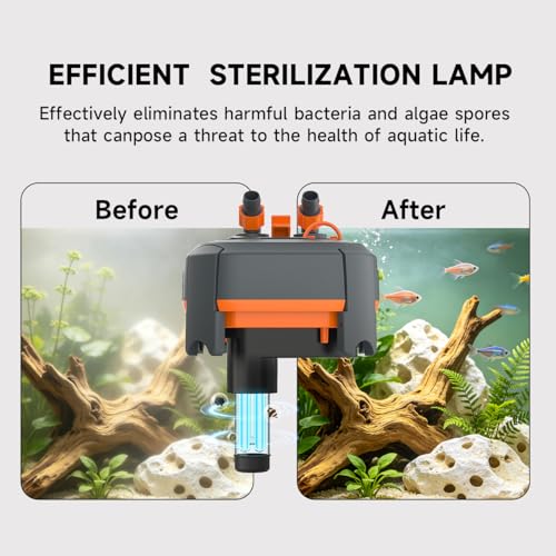 External Canister Filter for Aquariums