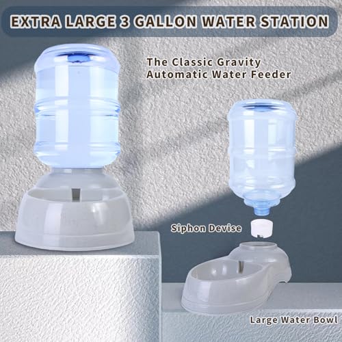 3 Gallon Automatic Dog Water Dispenser