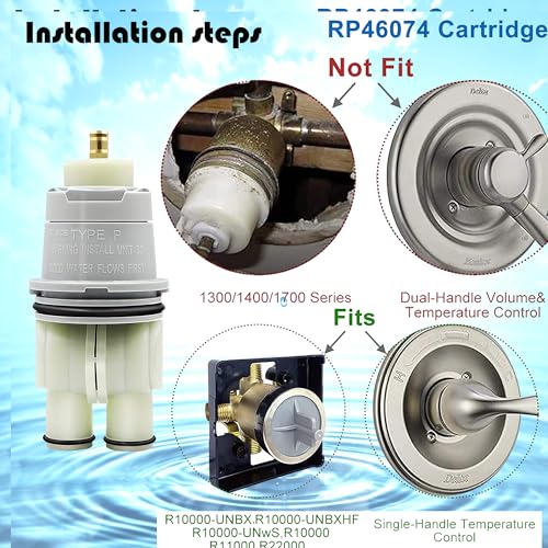 RP46074 Shower Cartridge for Shower and Tub 13