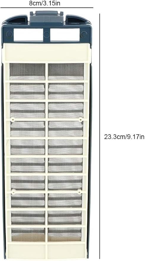 AYNEFY Washing Machine Replacement Filter Mesh,2 Pcs Washing Machine Filter Trap Laundry Machine Filter Box Drain Filter Systems for Washing Machine XQB52-28DS XQB45-L61 - AquaVibe