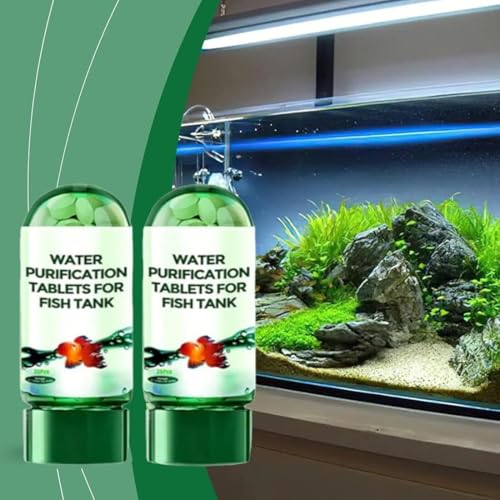 Water Purification Tablets for Fish Tank 2PCS (70 Count)