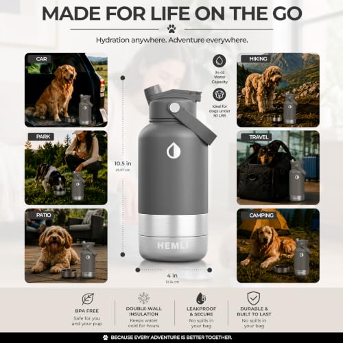 32 oz. Dog Water Bottle
