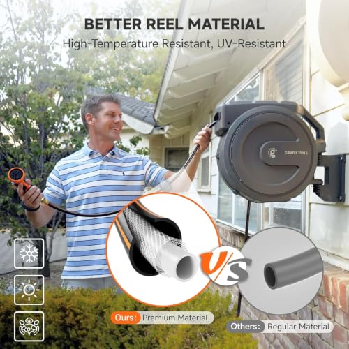 Retractable Garden Hose Reel 5