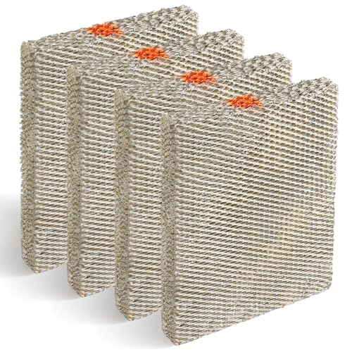 4Pack 35 Water Panel Humidifier Replacement Filter Made of Aluminum Mesh Compatible with AprilAire Whole (4 Count)