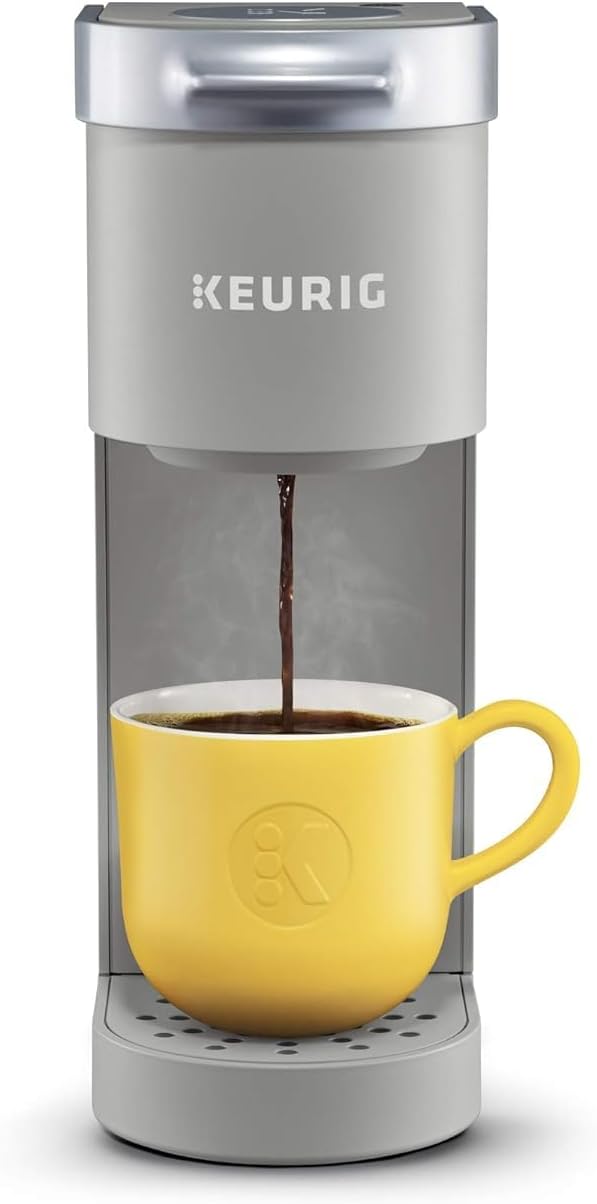 Keurig K-Mini Single Serve Coffee Maker & 3-Month Brewer Maintenance Kit Includes Descaling Solution, Water Filter Cartridges & Rinse Pods, Compatible Classic/1.0 & 2.0 K-Cup Coffee Makers, 7 Count