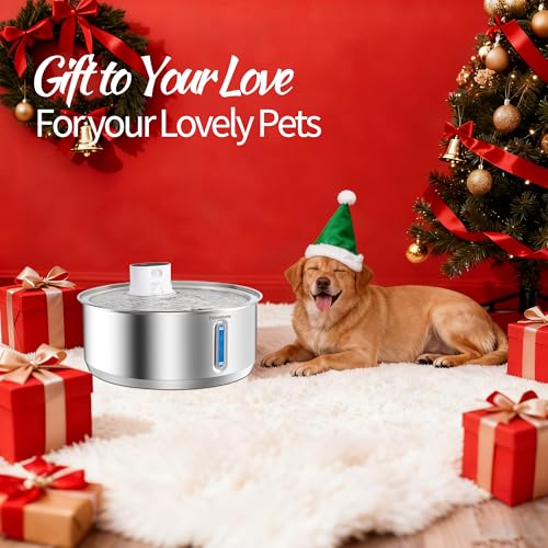 Wireless Dog Water Fountain (57.3202 Ounce)