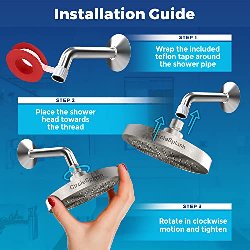 Shower Head High Pressure 2.5 GPM