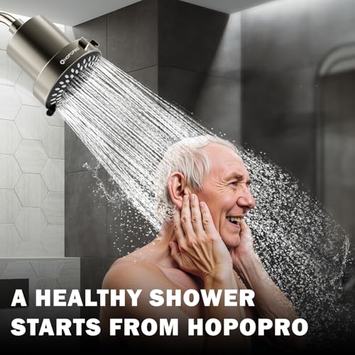 4 Inch Filtered Shower Head with 5 Settings