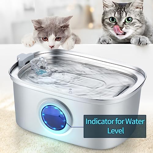 Stainless Steel Cat Water Fountain