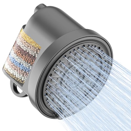 Filtered Shower Head with 30 Stage Water Softener Filter