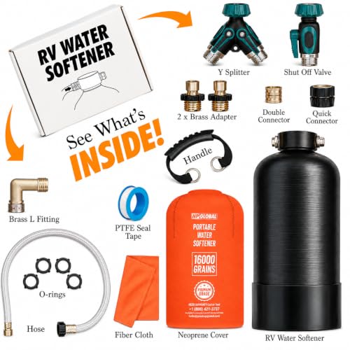 RV Water Softener Portable
