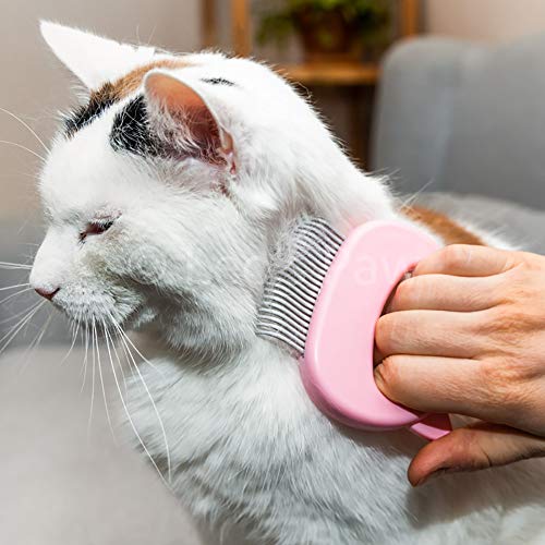 The Original Pet Hair Removal Massaging Shell Comb