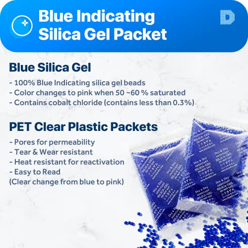 20 Gram [50 Packets] Blue Indicating