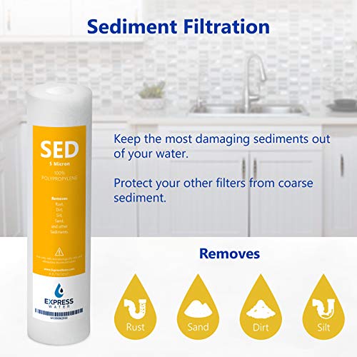 6 Months Alkaline Reverse Osmosis System Replacement Filter Set
