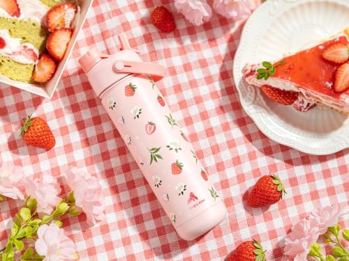 26 oz Insulated Water Bottle with 2