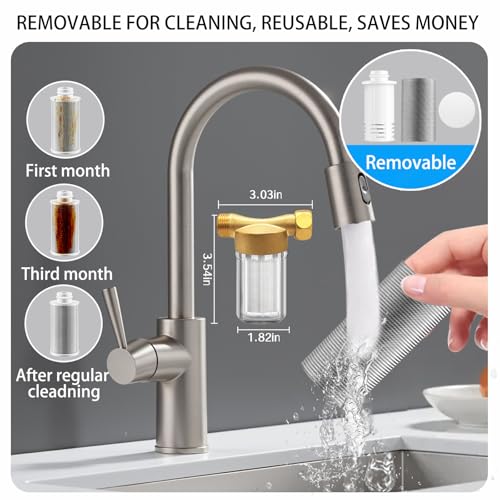 XZ01 Reusable Brass Washing Machine Water Filter