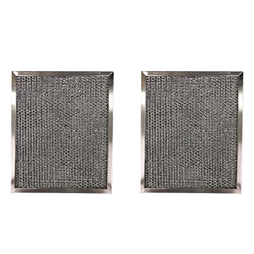 Replacement Aluminum Filters Compatible with Broan 97007696 (2 Count)