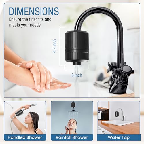 High Output Shower Filter