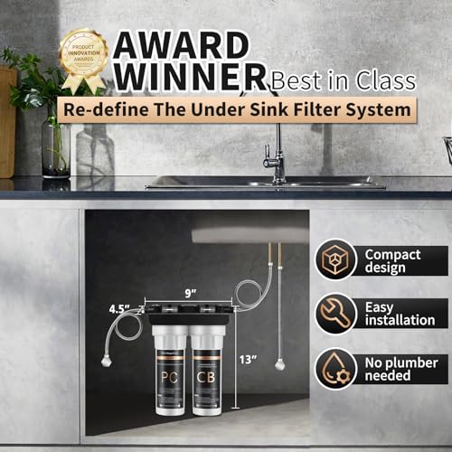 Water Filter for Sink with Faucet
