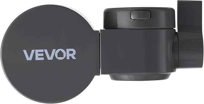 VEVOR Faucet Mount Water Filter, Horizontal Water Purifier for Sink Tap, NSF Certified Carbon Fiber Filter, Removes Chlorine Lead with 3 Filters, Fits Most Kitchen or Bathroom Faucets, Gray - AquaVibe