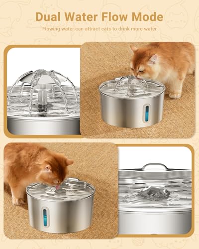Stainless Steel Cat Water Fountain
