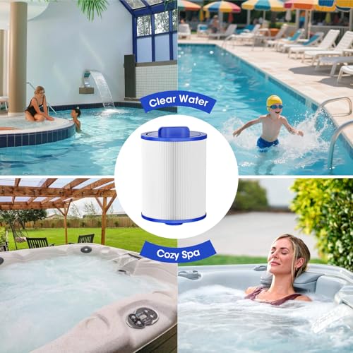 2 Pack 35 Sq.Ft Hot Tub Spa Filter Cartridge Replacement (2 Count)