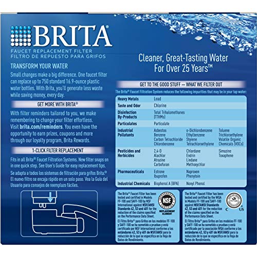 On Tap Filtration system Replacement Filter