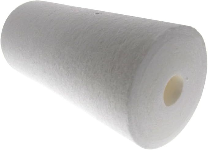 Tier1 10 Micron 10 Inch x 4.5 Inch | 6-Pack Spun Wound Polypropylene Whole House Sediment Water Filter Replacement Cartridge | Compatible with Hydronix SDC-45-1010, SDF-45-1010, Home Water Filter