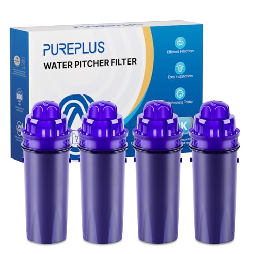 CRF950Z Pitcher Water Filter Replacement for Pur PPF900Z (4 Count)